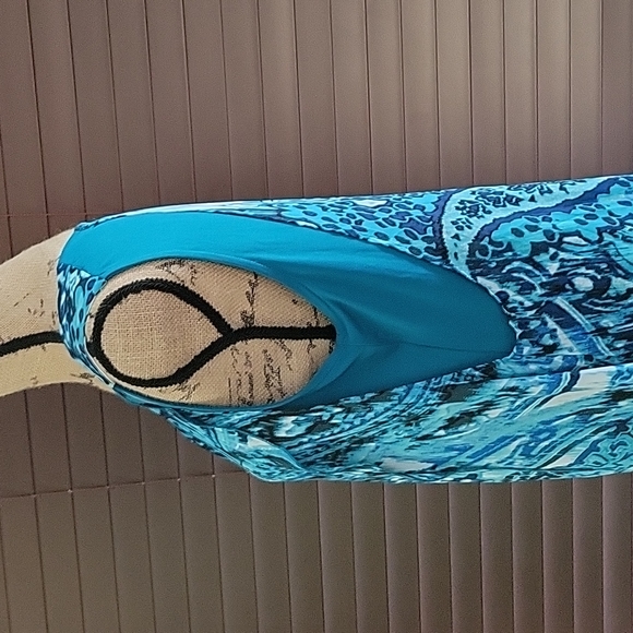 Kate & Mallory High Low Print Dress - Picture 3 of 8